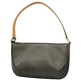 Louis Vuitton Monogram Mat Fowler Handbag M55142 Noir Black