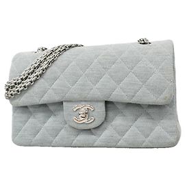 Sac à épaule Chanel Matelassé Bleu