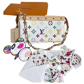 Louis Vuitton x Takashi Murakami Pochette Accessoires Multicolor Branco Multicor
