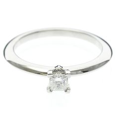 Autre Marque Tiffany Solitär-Diamantring Silber