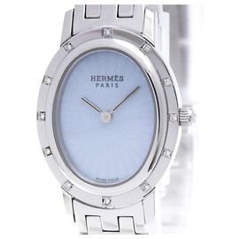 Hermès Reloj HERMES Clipper Diamond Blue MOP Steel para mujer CO1.230 Otro