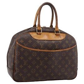 LOUIS VUITTON Monogram Deauville Handtasche M47270 LV Auth 205849 Monogramm