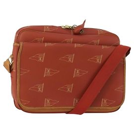 LOUIS VUITTON LV Cup Calvi Shoulder Bag Red M80028 LV Auth 202589 Rot