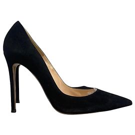 Escarpins Gianvito Rossi noirs T.38 Black