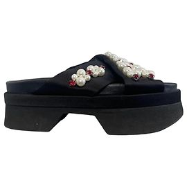 Sandálias Simone Rocha pretas T.37 Preto