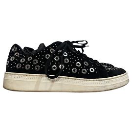 Alaïa Sapatilhas Alaia pretas T.37 Preto