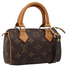 LOUIS VUITTON Sac à main Mini Speedy Monogram M41534 LV Auth 201511SAV Monogramme