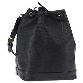 LOUIS VUITTON Borsa a tracolla Epi Noe Nera M44002 LV Auth 201222V Nero