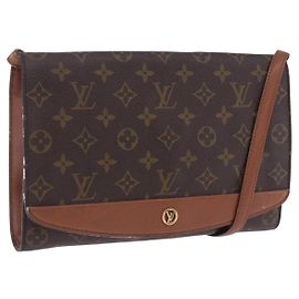 Borsa a tracolla LOUIS VUITTON Monogram Bordeaux 27 M51797 LV Auth ar14229 Monogramma