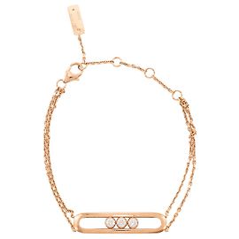 MESSIKA - Pulsera Move Classique Messika en oro rosa y diamantes Rosa