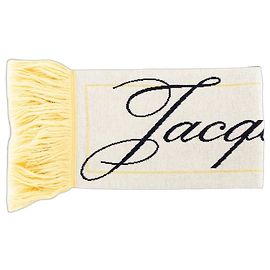 JACQUEMUS - Cachecol Jacquemus Liga em lã bege e amarela Bege