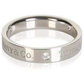 Anel Tiffany & Co. T&Co. em platina e diamantes Outro