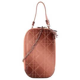 Autre Marque DIOR - Bolsa de ombro Call'In Lady Dior em couro cannage degradê rosa e castanho Rosa