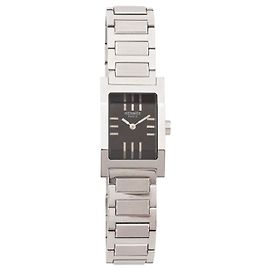 HERMÈS - Reloj Hermès Tandem en acero plateado Plata