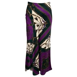 Falda midi Veronica Beard Pine Multi Clover Multicolor