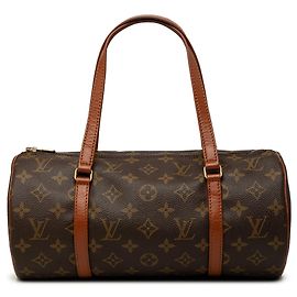 Sac à main Louis Vuitton Monogram Papillon 30 Marron Marron