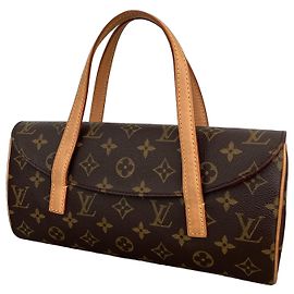 Louis Vuitton Sonatine Monogram Handbag Brown