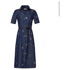 Vestido Midi Altuzarra Kieran Azul