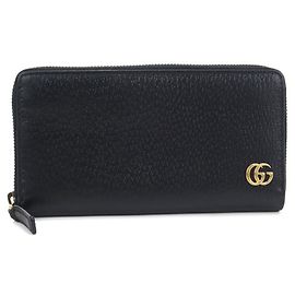 Cartera larga bi-fold Gucci Negro