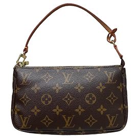 Louis Vuitton Pochette Accessoires Monogram Marrom