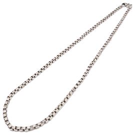 Autre Marque Tiffany & Co. 925 Venetian Link Necklace Silvery