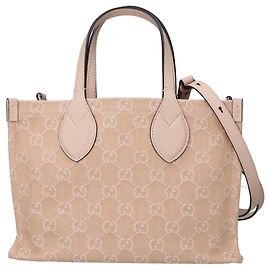 Gucci Ophidia Medium Tote Bag Beige