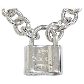 Autre Marque Collana Tiffany & Co. 1837 Lock Cadena Argento
