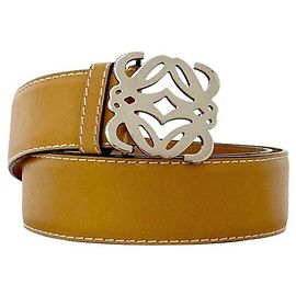 Loewe Gürtel aus braunem Leder Braun