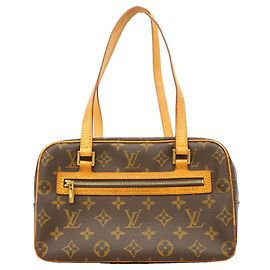 Borsa a tracolla Louis Vuitton Monogram Cite MM Marrone