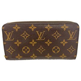 Louis Vuitton Monogram Zippy Wallet in Fuchsia Fuschia