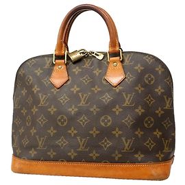 Sac à main Louis Vuitton Alma Monogram - M51130 Marron