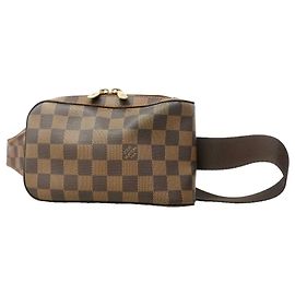 Bolso bandolera Louis Vuitton Damier Geronimos Damier ebene