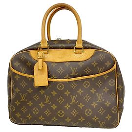Louis Vuitton Monogram Deauville Handtasche Braun