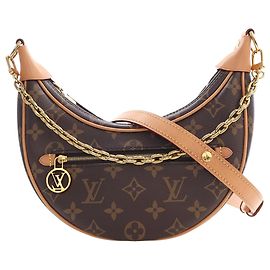 Louis Vuitton Brown Monogram Loop Braun