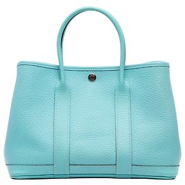 Hermès Blue Negonda Garden Party 30 Bleu Bleu clair