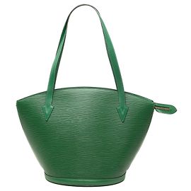 Louis Vuitton Green Epi Saint Jacques GM Long Strap Vert