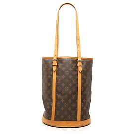 Louis Vuitton Brown Monogram Bucket GM Braun