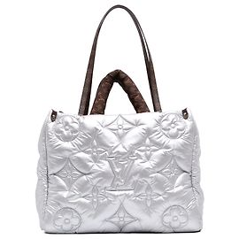 Louis Vuitton Silver Econyl Monogram Pillow Onthego GM Autre