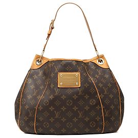 Louis Vuitton Brown Monogram Galliera PM Marrone