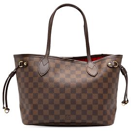 Louis Vuitton Brown Damier Ebene Neverfull PM Braun