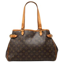 Louis Vuitton Brown Monogram Batignolles Horizontal Marron
