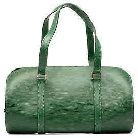 Louis Vuitton Green Epi Soufflot Vert