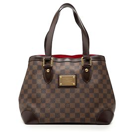 Louis Vuitton Brown Damier Ebene Hampstead PM Marron
