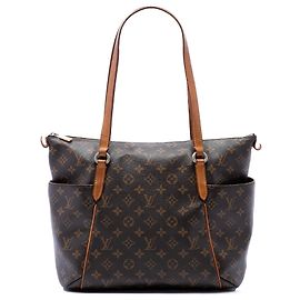 Louis Vuitton Brown Monogram Totally MM Castaño