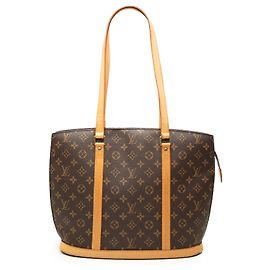 Louis Vuitton Brown Monogram Babylone Castaño