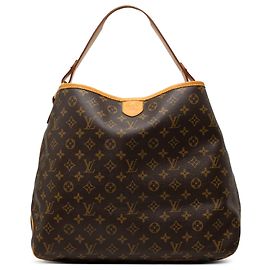 Louis Vuitton Brown Monogram Delightful MM Braun