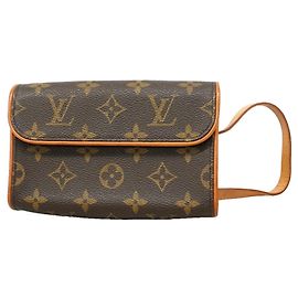 Louis Vuitton Monogram Pochette Florentine Fanny Pack Brown