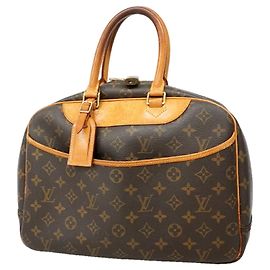 Louis Vuitton Monogram Deauville Handtasche Braun