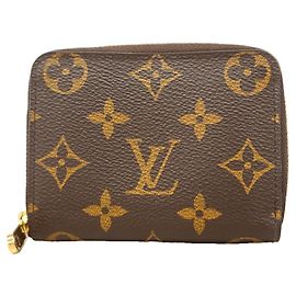 Porta-moedas Zippy Monogram Louis Vuitton Marrom