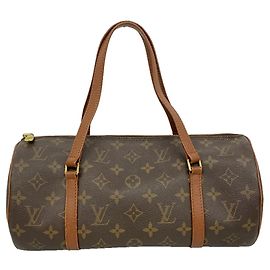 Bolsa Louis Vuitton Monogram Papillon 30 Marrom